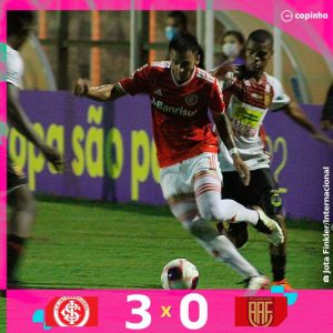 Internacional vence Flamengo-SP e reencontra Portuguesa na Copinha