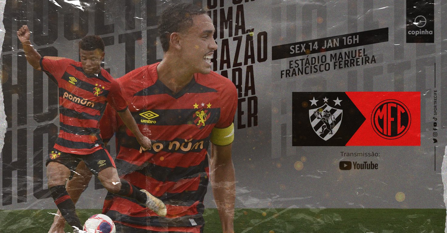 Mirassol x Sport – Prognóstico da Terceira Fase Copinha 2022