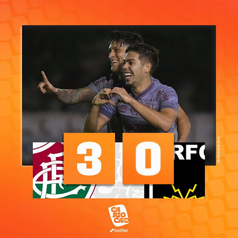 Fluminense vence Volta Redonda e se isola na liderança do Carioca