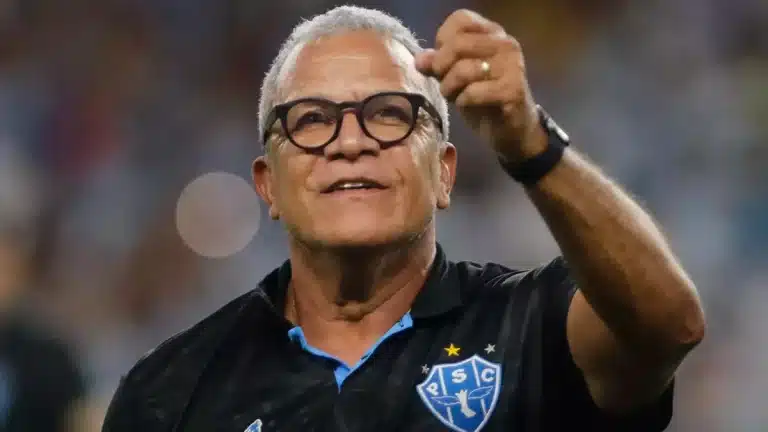 Vitória fora de campo! Técnico do Paysandu fala após empate e comemora situação atípica