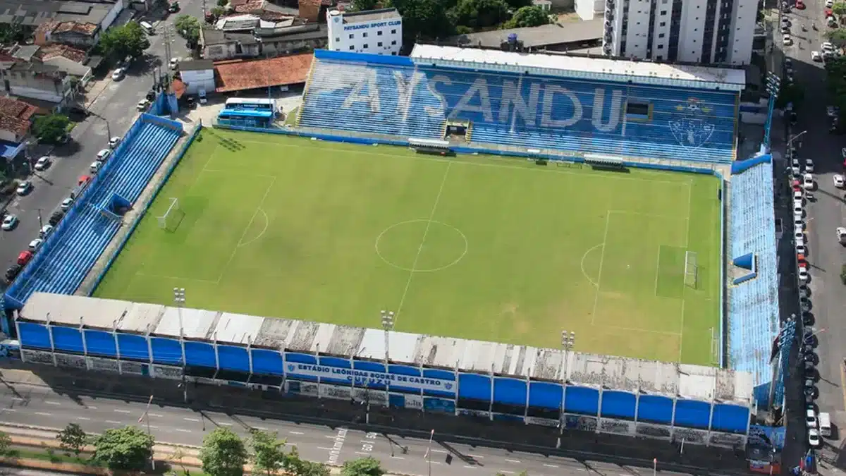 O Estádio da Curuzu é um dos palcos mais tradicionais do futebol paraense. Foto: Reprodução Web